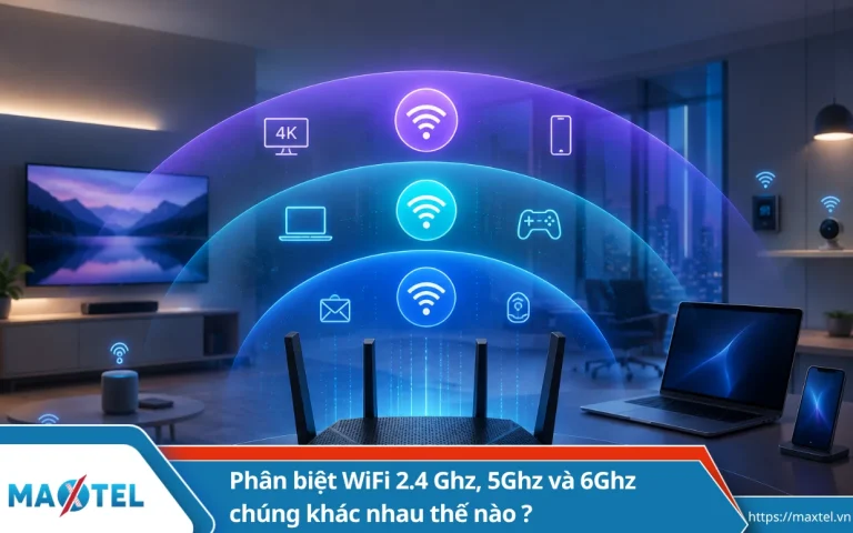 Phân biệt WiFi 2.4GHz, 5GHz và 6GHz, chúng khác nhau thế nào