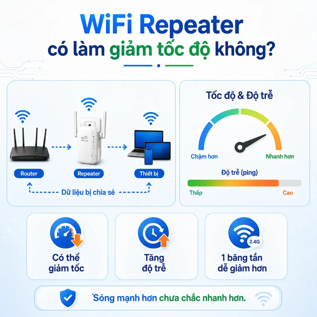 WiFi Repeater có làm giảm tốc độ không? bo-kich-song-wifi-la-gi