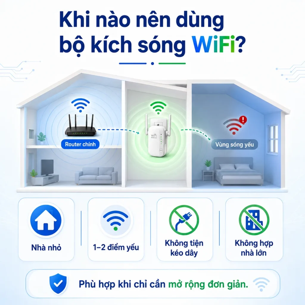 Khi nào nên dùng bộ kích sóng WiFi? bo-kich-song-wifi-la-gi