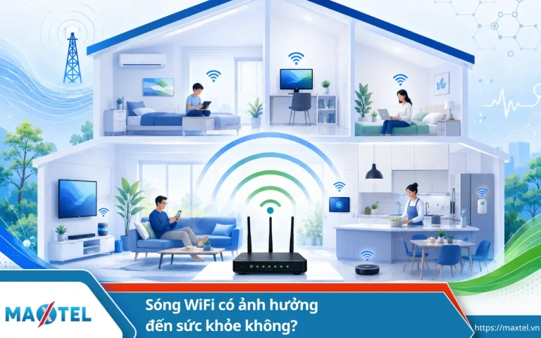 Sóng WiFi có ảnh hưởng đến sức khỏe không?