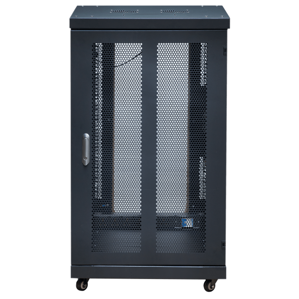 Ảnh chụp chi tiết mặt sau tủ rack 20U