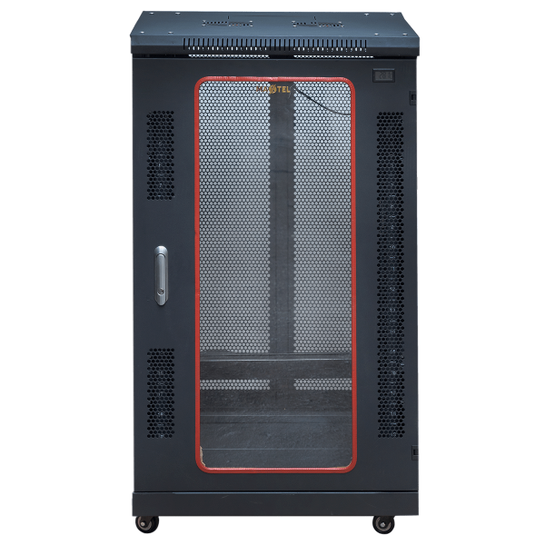 Mặt trước tủ rack 20U-min