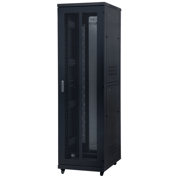 Mặt sau nghiêng phải tủ rack MAXTEL 42U Series